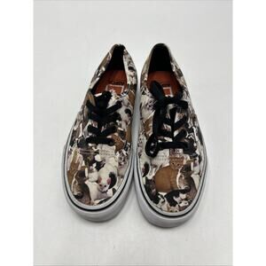 VANS ASPCA Cats Kittens Print Lace Up Unisex Sneakers Women's Size 7.5 Men's 6